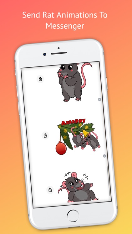 Mitzi Rat Emoji's