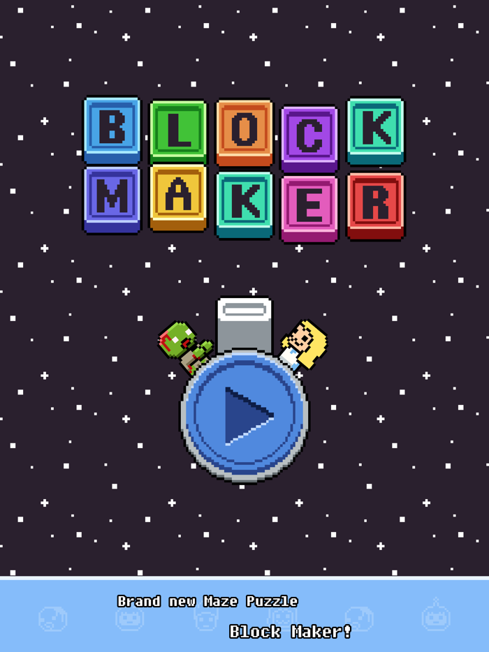 Block maker block maze puzzle
