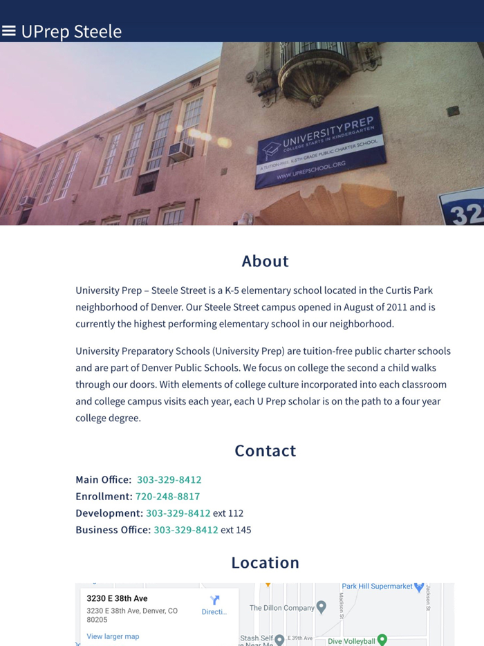 University Prep Steele