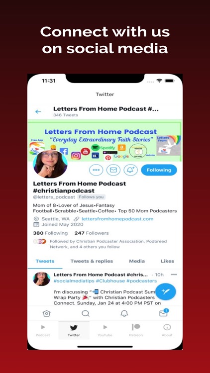 Letters From  Home Podcast