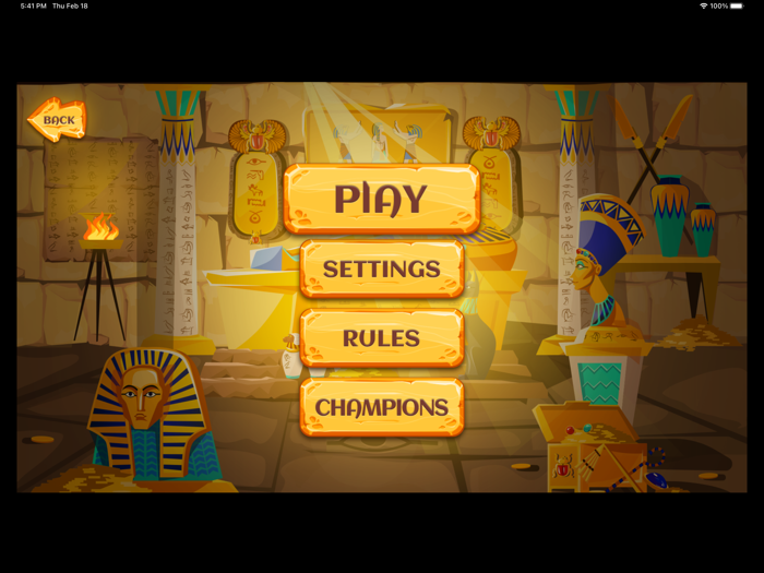 VTV Egyptian Solitaire