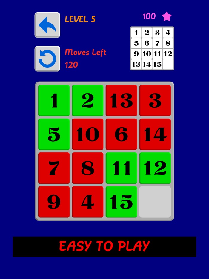 单机智力小游戏, 数字滑块, 经典手机小游戏