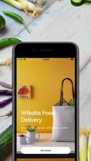 wikabs food delivery iphone screenshot 1