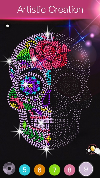 Diamond Painting Art Game screenshot-4
