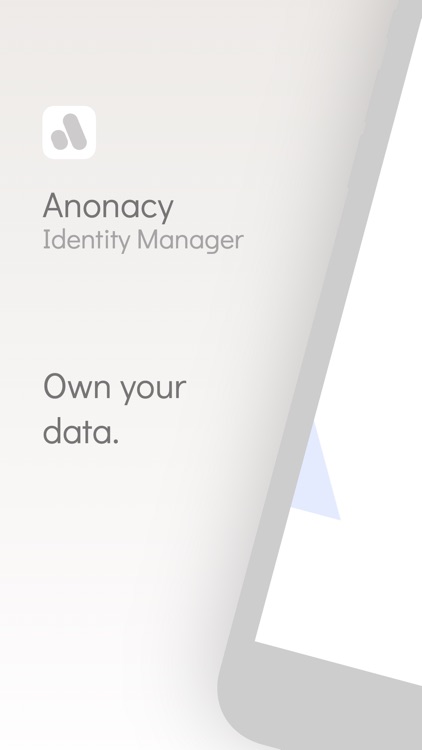 Anonacy Identity Manager