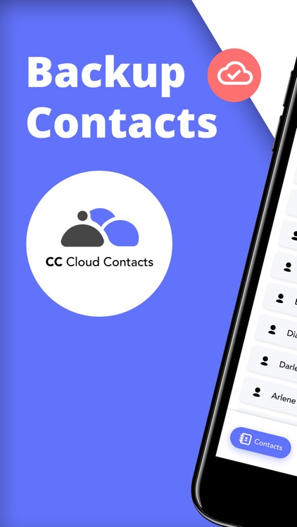 CC Cloud Contacts: Backup