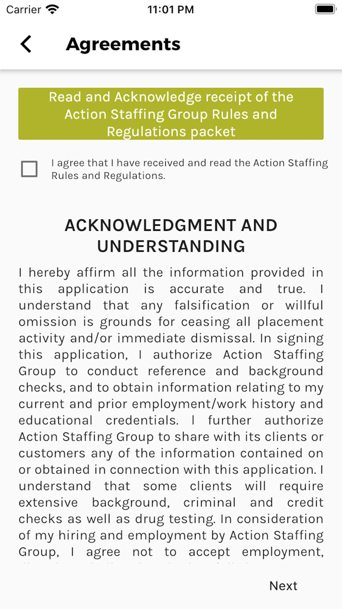 Action Staffing