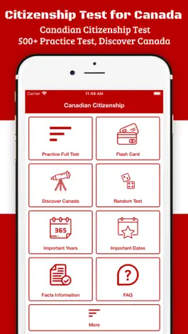 Game screenshot Citizenship Test for Canada mod apk