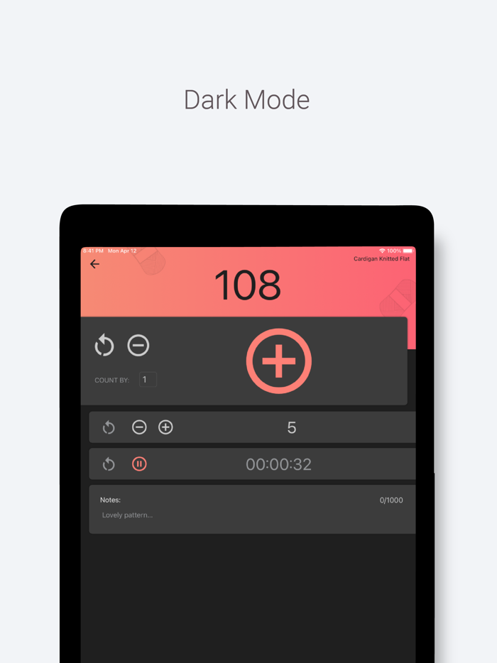 Easy Knitty Row Counter knit