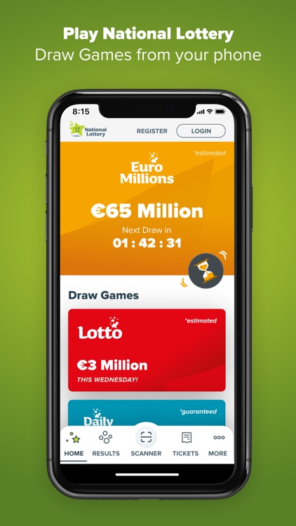 National Lottery - Lottery.ie screenshot-0
