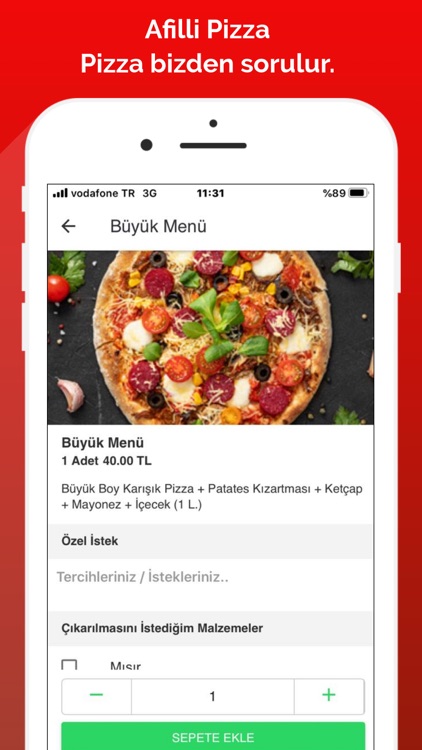 Afilli Pizza screenshot-5