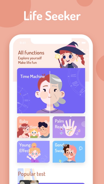 Life Seeker-Tests&Face Effects screenshot-8