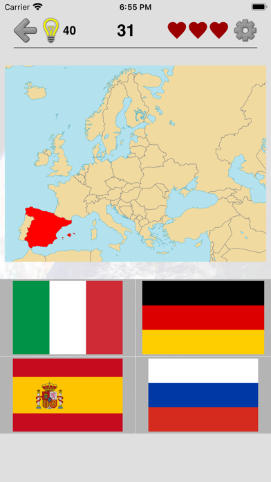 世界のすべての国旗 地図と首都 Iphoneアプリ Applion