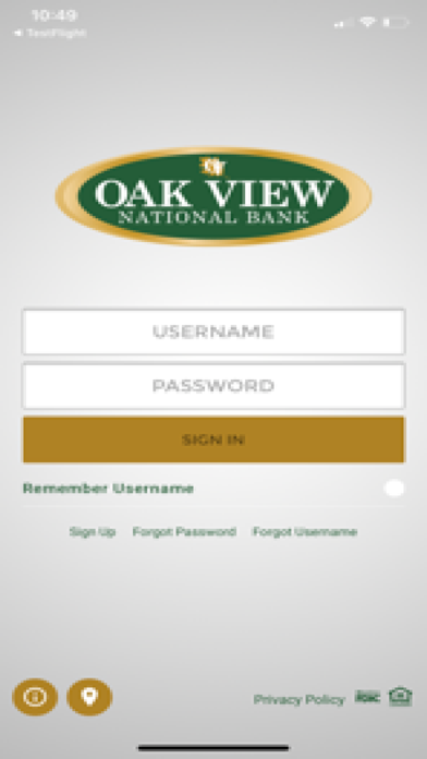 How to cancel & delete Oak View National Bank from iphone & ipad 1