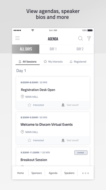 Divcom Virtual Events screenshot-3