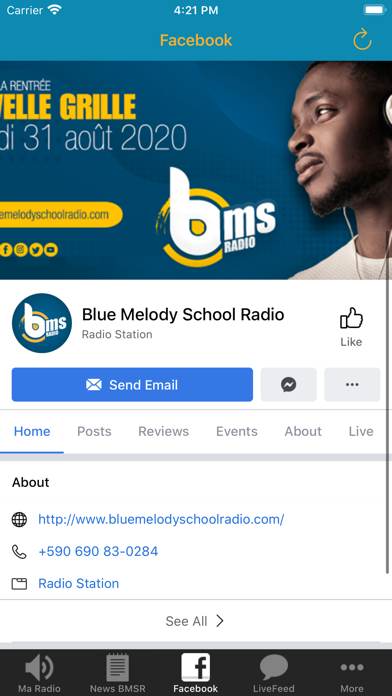 BLUE MELODY SCHOOL RADIO screenshot 2