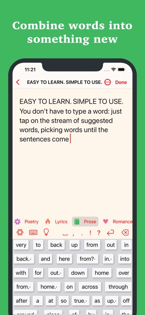 Creative Writer - easy writing on the App Store