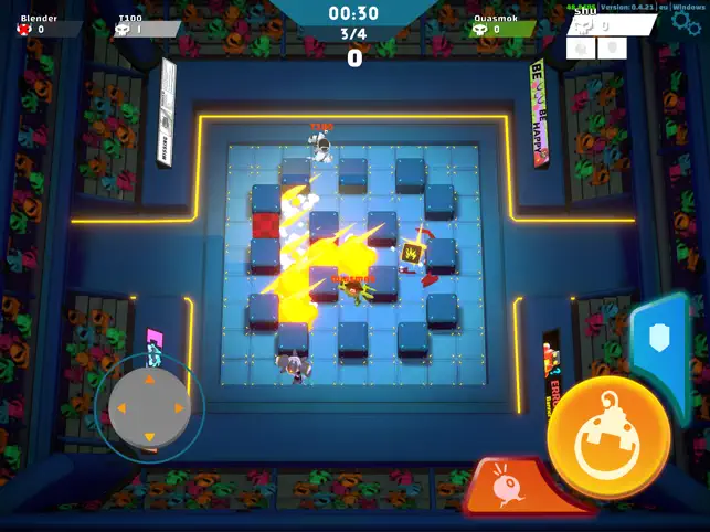 Bomb Bots Arena, game for IOS