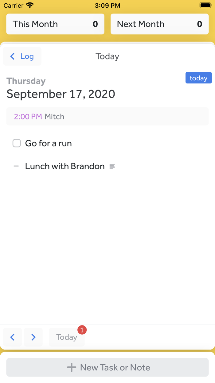 Gather  Tasks and Journal