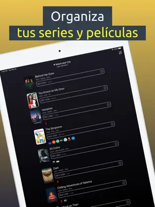 Screenshot 1 TVSofa: series y películas iphone