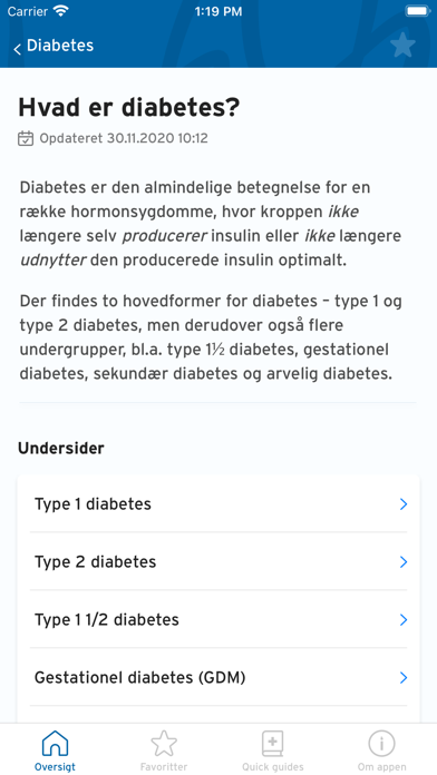 Alt om diabetes screenshot 4