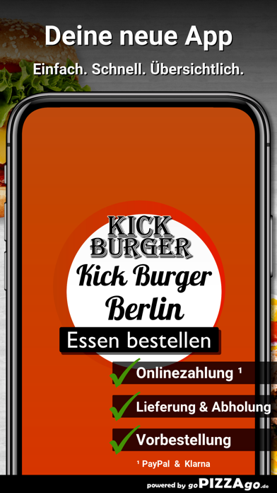 Kick Burger Berlin screenshot 1