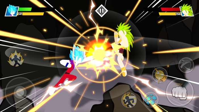 Stickman Warriors Shadow