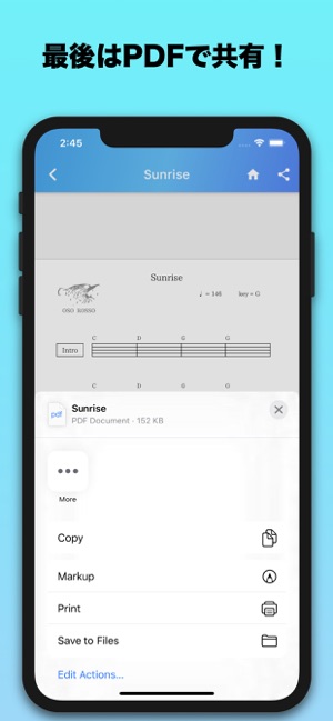 Our Score-簡単な楽譜を作成 & シェア-(圖5)-速報App