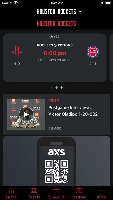 How to cancel & delete Houston Rockets from iphone & ipad 1