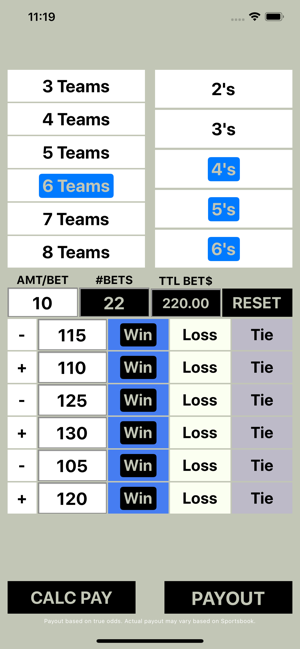 Round Robin Bet Calculator(圖2)-速報App