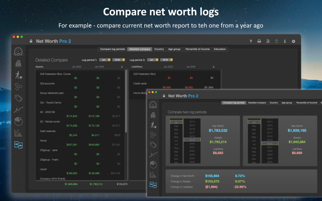 ‎Net Worth Pro 2 Screenshot