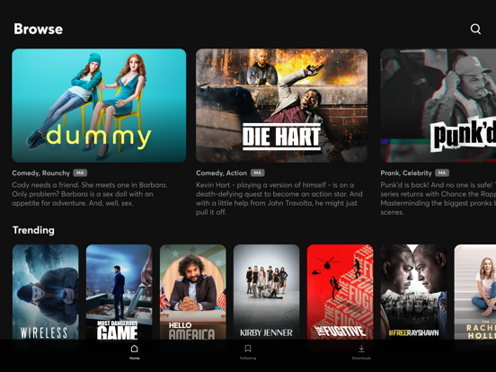 iPad Image of Quibi: All New Original Shows