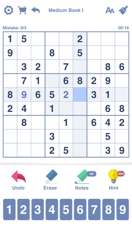 Sudoku Book - Number Puzzle