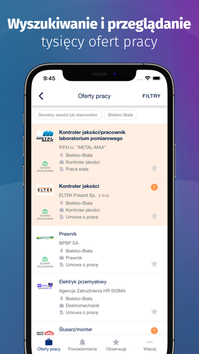 Aplikuj.pl - oferty pracy screenshot 3