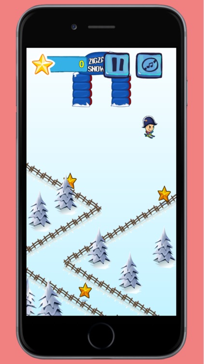 Happy Snow: Zig Zag Challenge screenshot-3