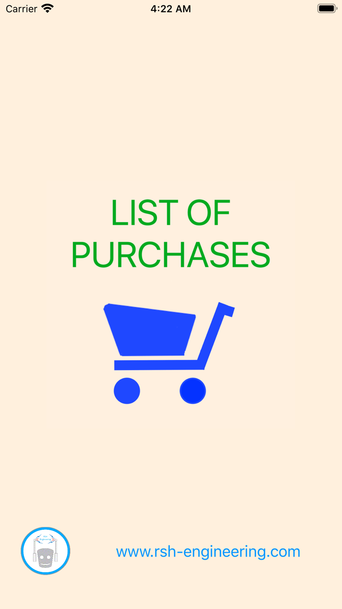List of Purchases