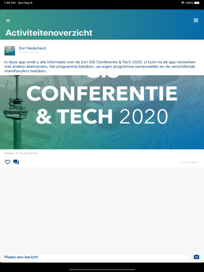 Esri GIS Conferentie  Tech