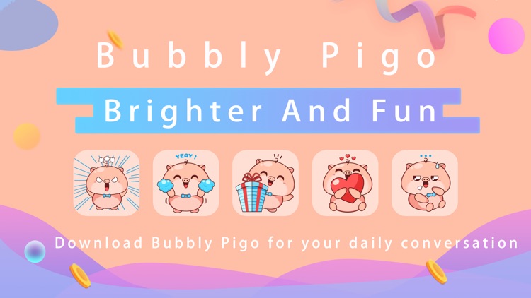 Bubbly Pigo - Cheerful Pig