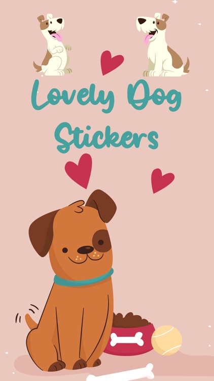 Lovely Dog Stickers Pack