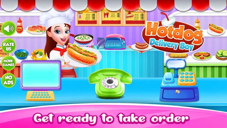 Hot Dog Maker Delivery Boy