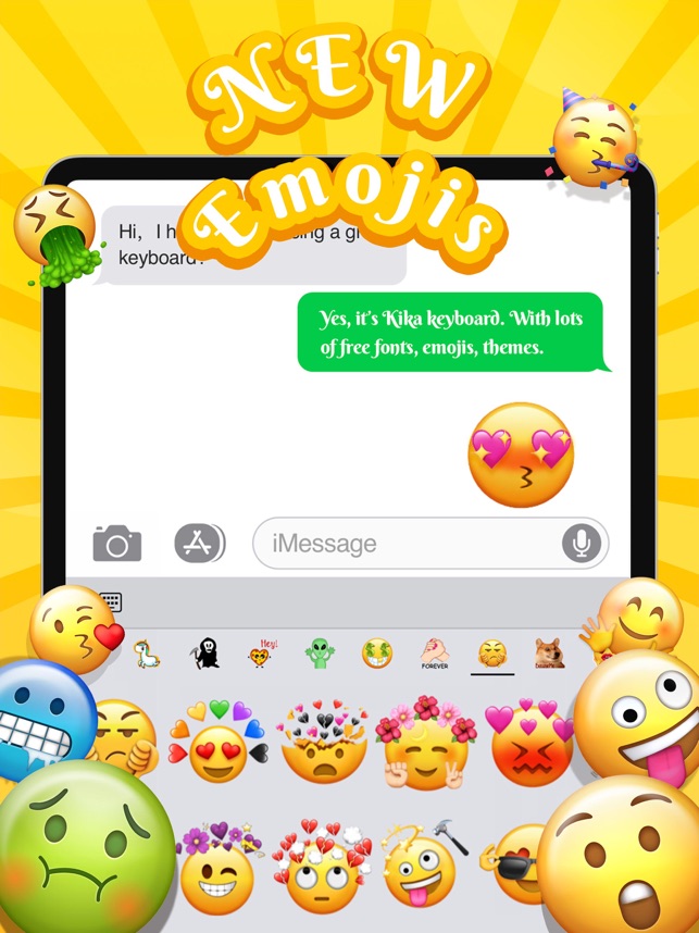 Kika Keyboard Themes Fonts On The App Store - kika roblox