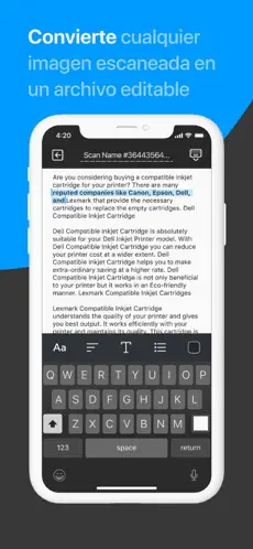 Captura 3 Escáner App: PDF Docs Escanear iphone