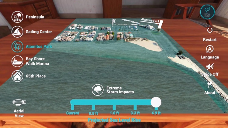 Sea Level Rise: Long Beach screenshot-5