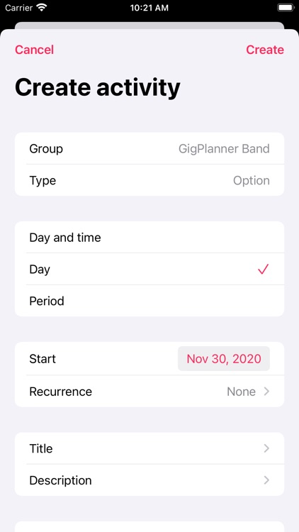 GigPlanner screenshot-4