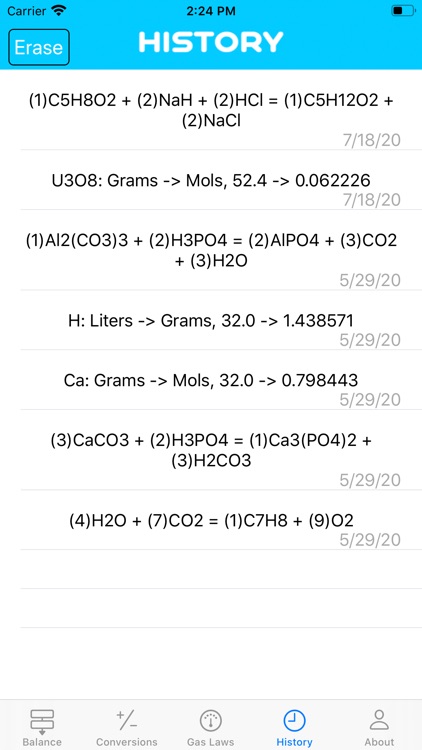 Chem Buddy: Equation Balancer screenshot-3