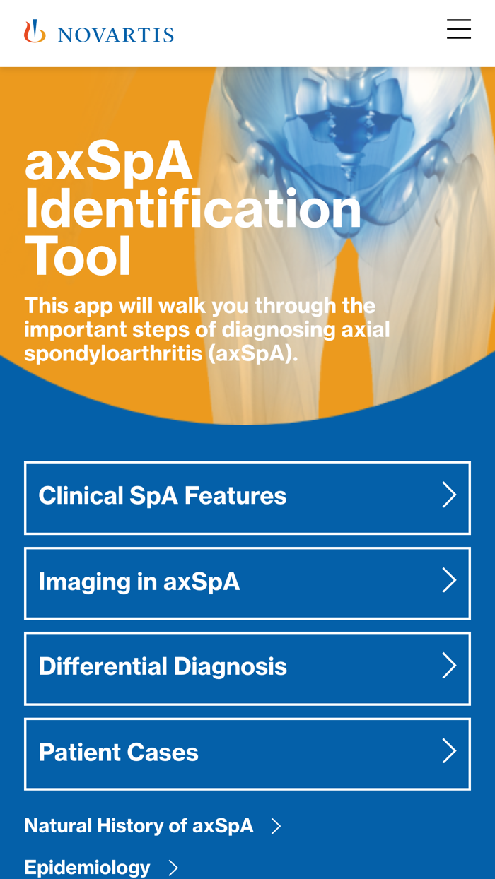 axSpA Identification Tool