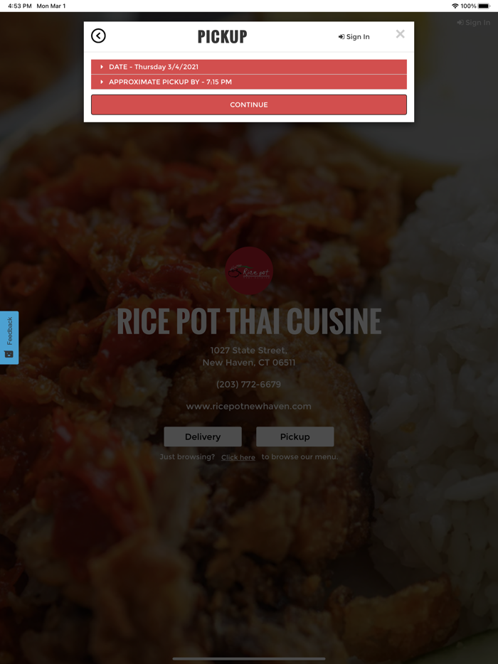 Rice Pot Thai Cuisine