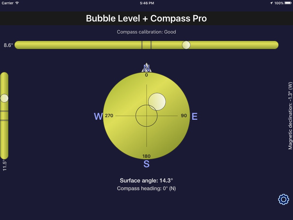 Bubble Level + Compass Pro screenshot 4