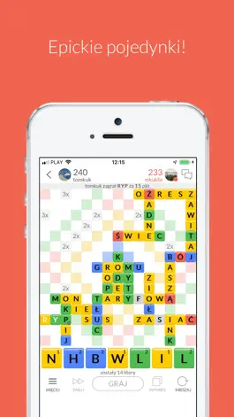 Game screenshot Literaki: gra słowna po polsku apk