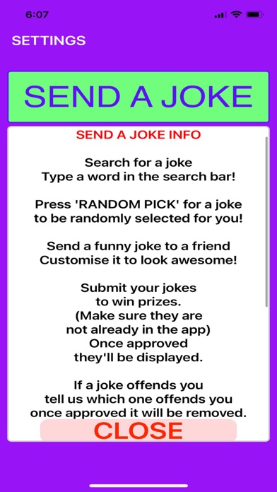 How to cancel & delete Send A Joke from iphone & ipad 4